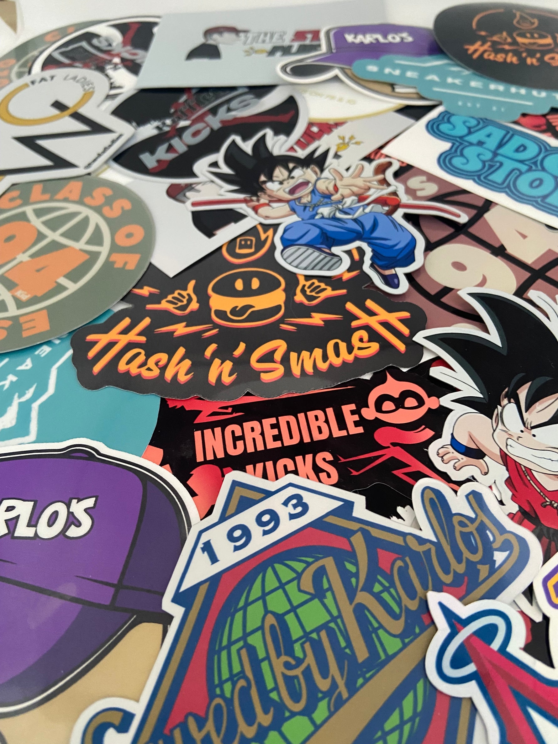 Where to put your stickers ?