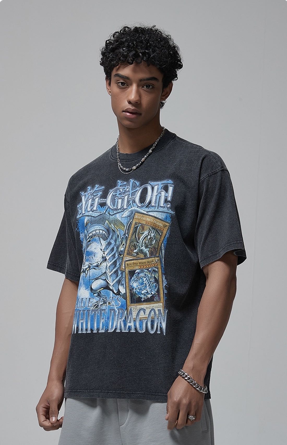 Blue Eyes White Dragon - Vintage Tee