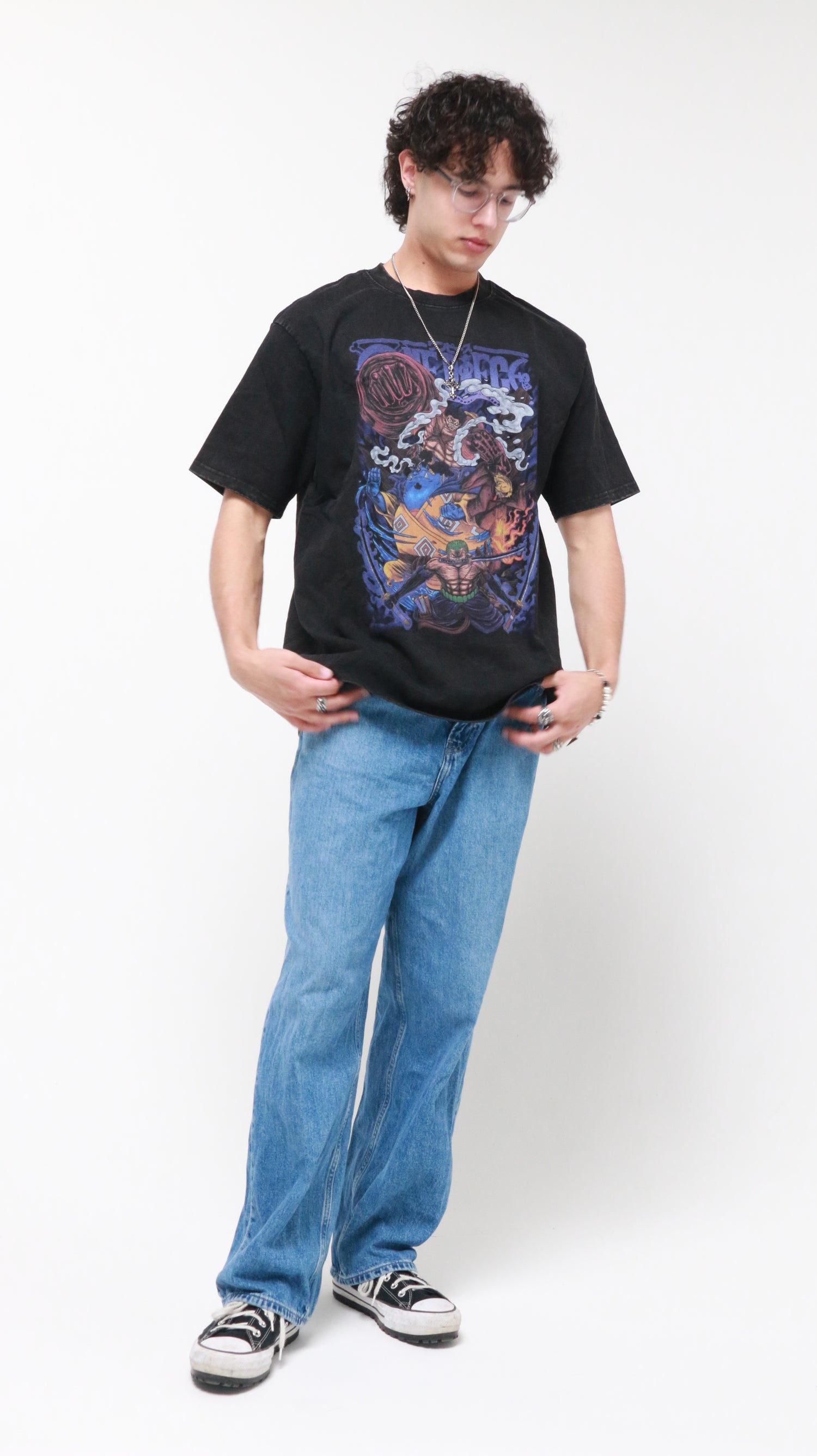 Vintage Style - Luffy x Sanji x Zoro x Jinbe T-Shirt *EXCLUSIVE*