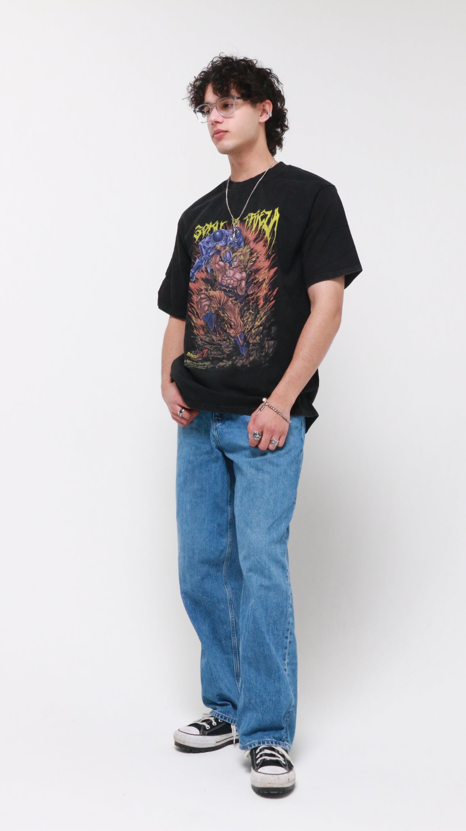 Vintage Style "Goku vs Frieza" T-Shirt