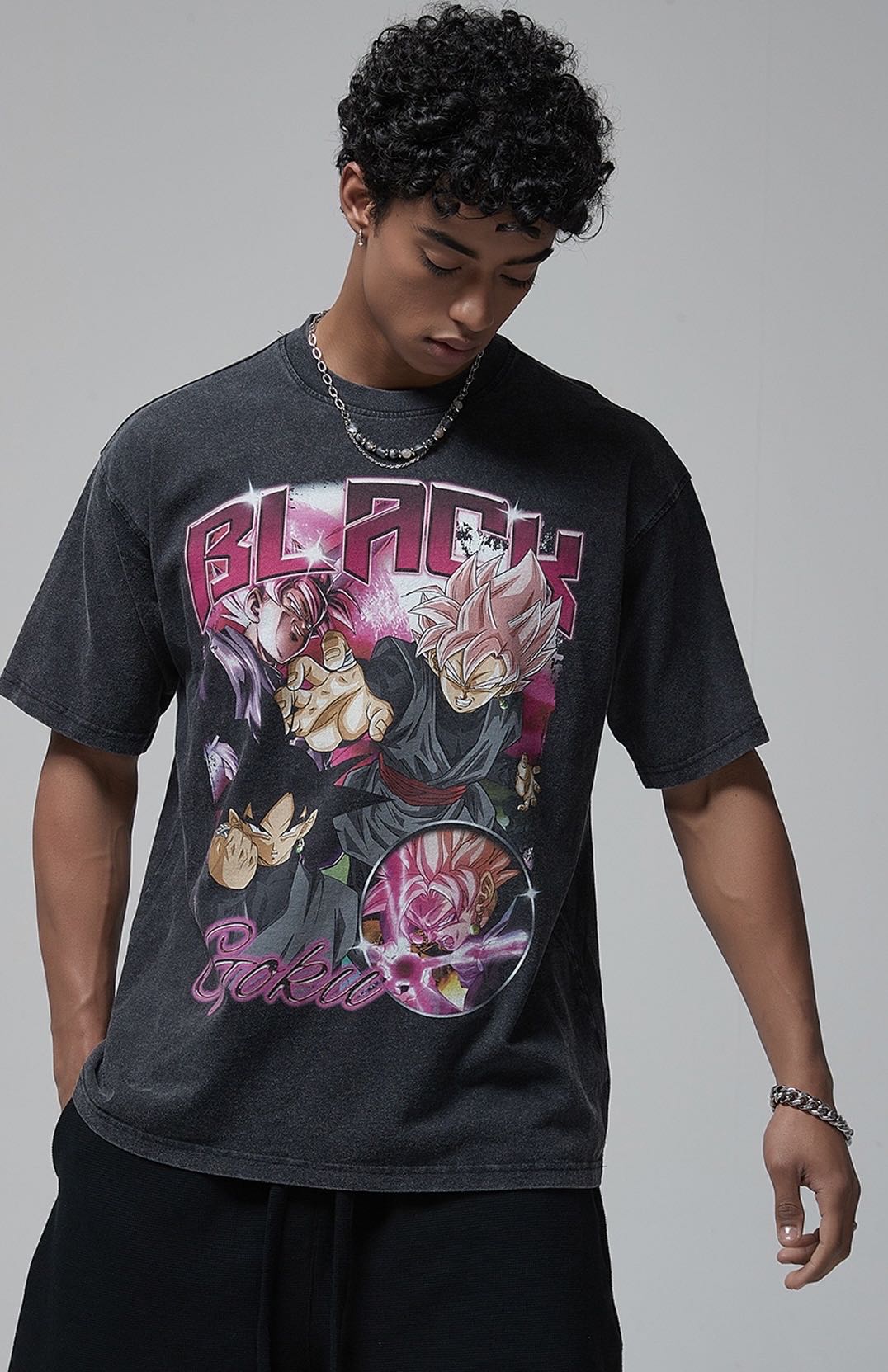 Black Goku - Vintage T-Shirt