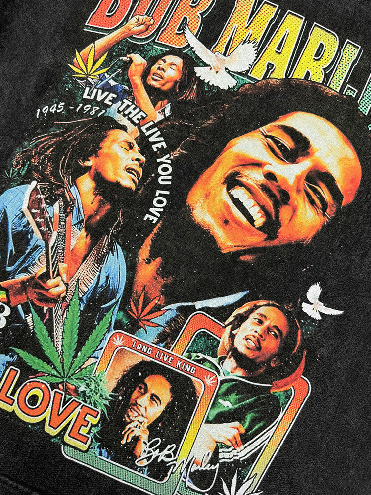 Bob Marley  - Vintage Graphic Tee