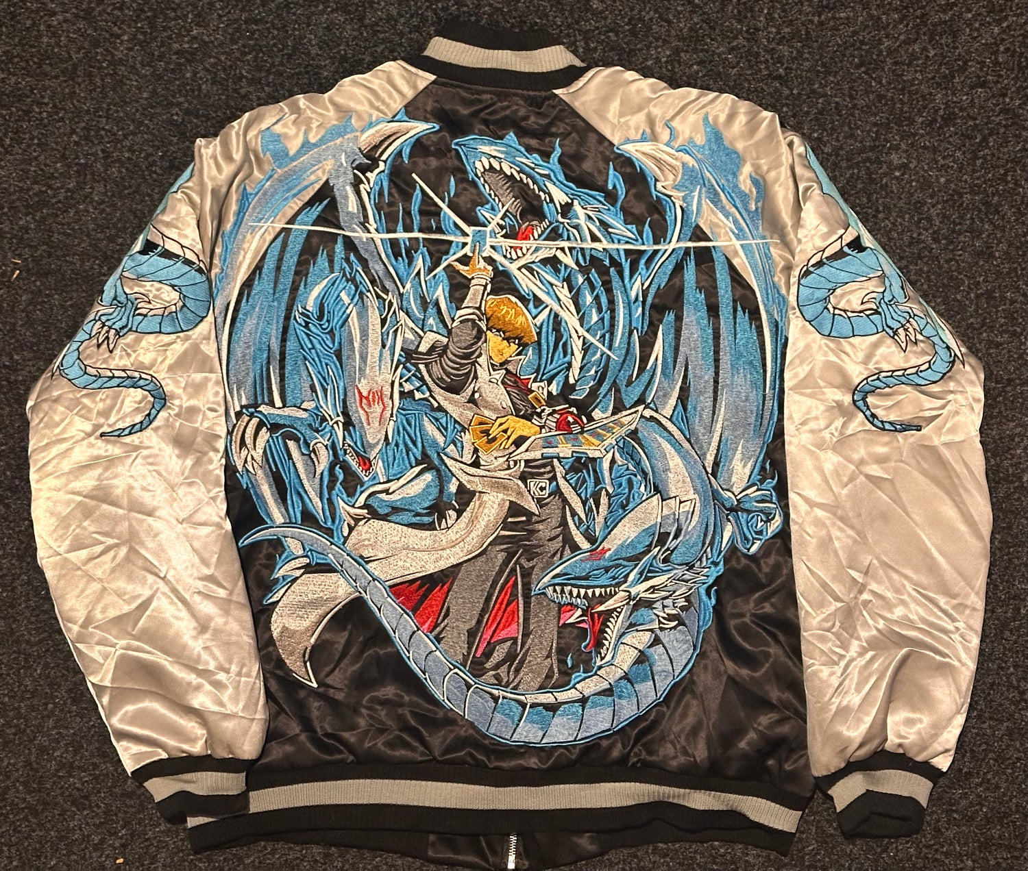 Blue Eyes White Dragon - Japanese Sukajan Jacket