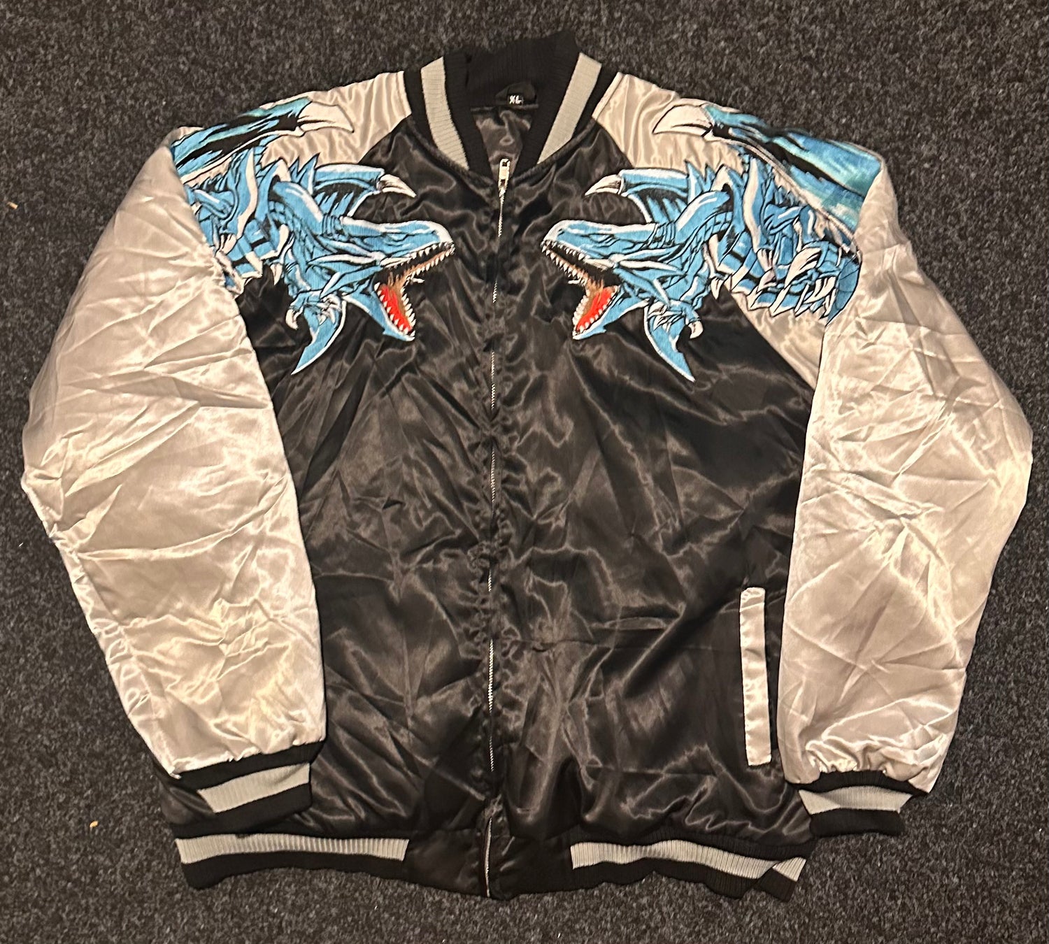 Blue Eyes White Dragon - Japanese Sukajan Jacket