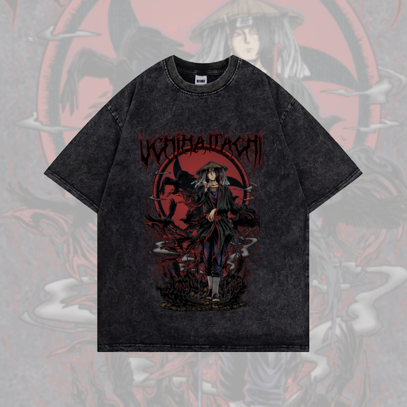 Vintage Style "Itachi Uchiha" T-Shirt *EXCLUSIVE*