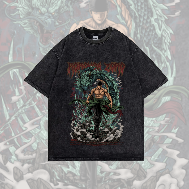 "Roronoa Zoro" Vintage T-Shirt *EXCLUSIVE*