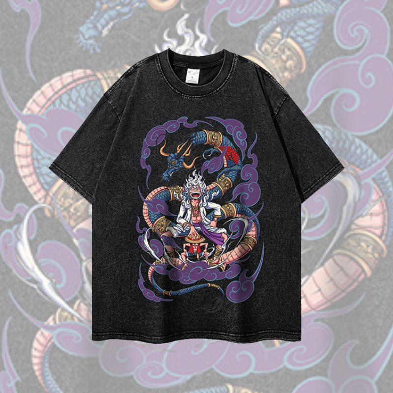 Luffy Gear 5 - Vintage T-Shirt