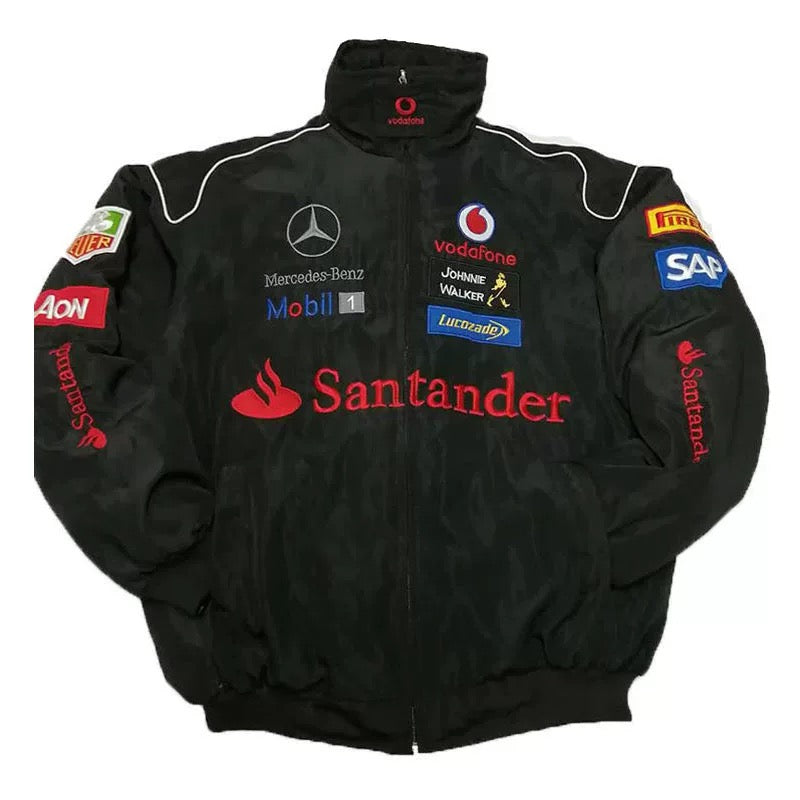 Mercedes - Black - Racing Jacket