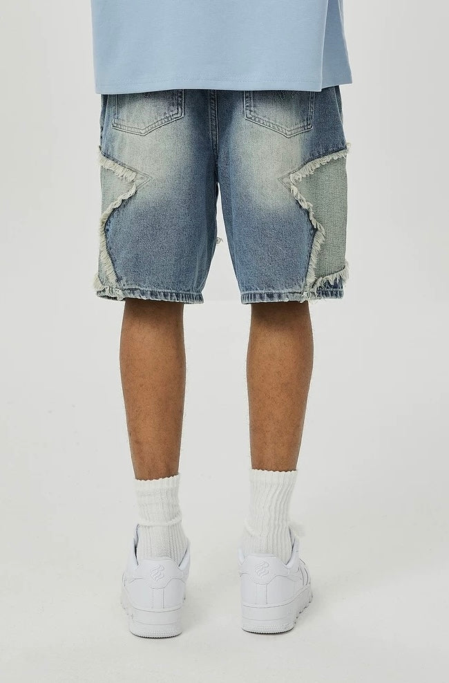 Star Jorts - Denim Jean Shorts