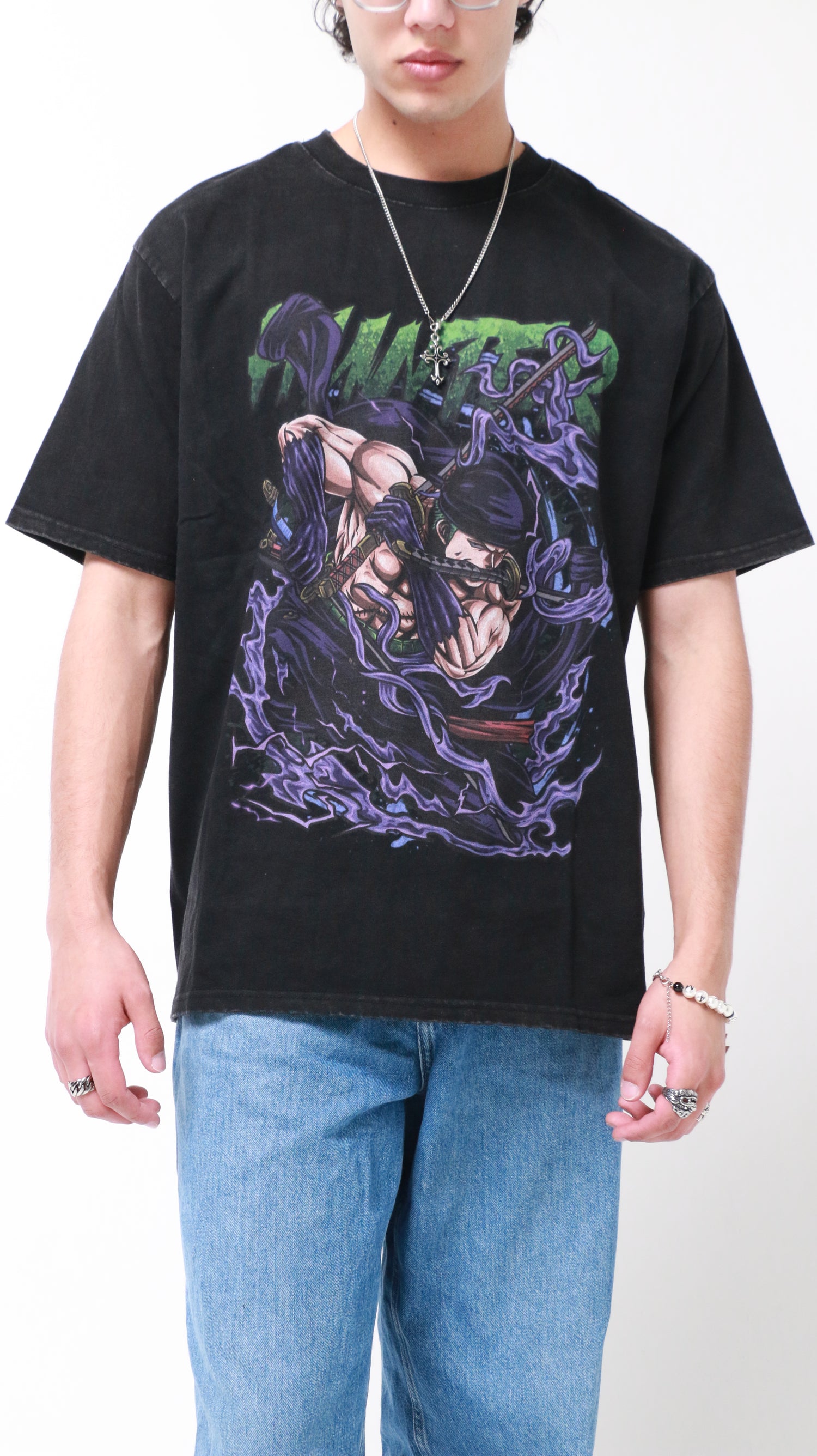 Zoro "Hunter" Vintage Style T Shirt