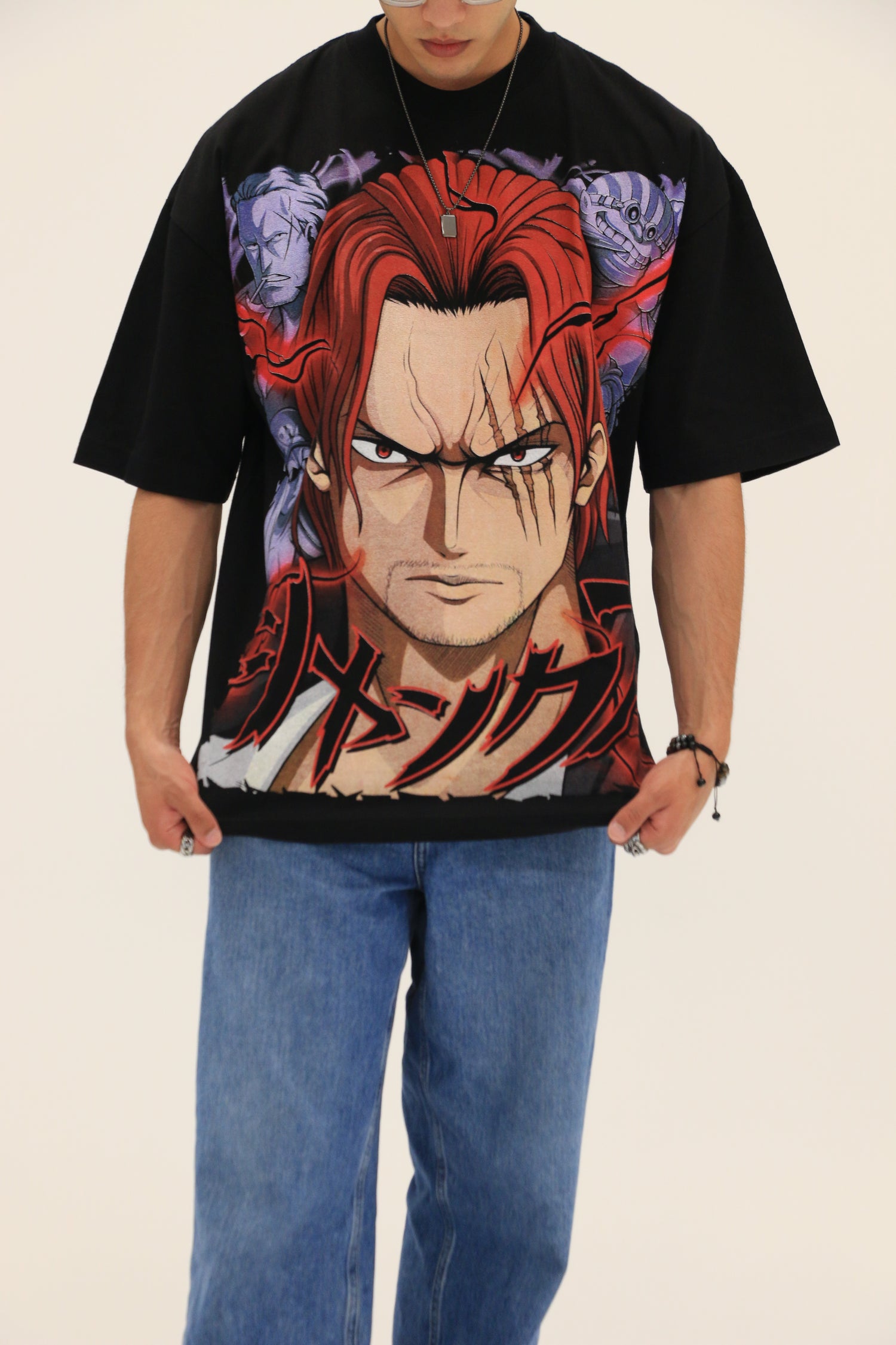 Shanks X Eustass Kid - (Front & Back) Graphic Tee