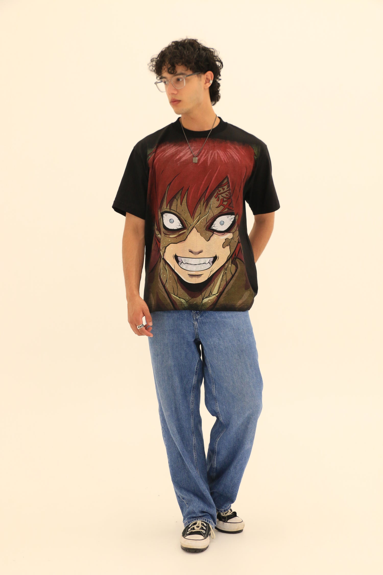 Rock Lee x Gaara - (Front & Back) Graphic Tee