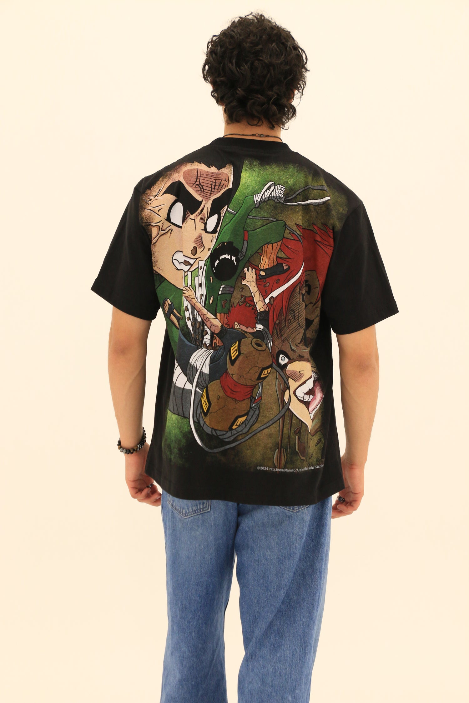 Rock Lee x Gaara - (Front & Back) Graphic Tee