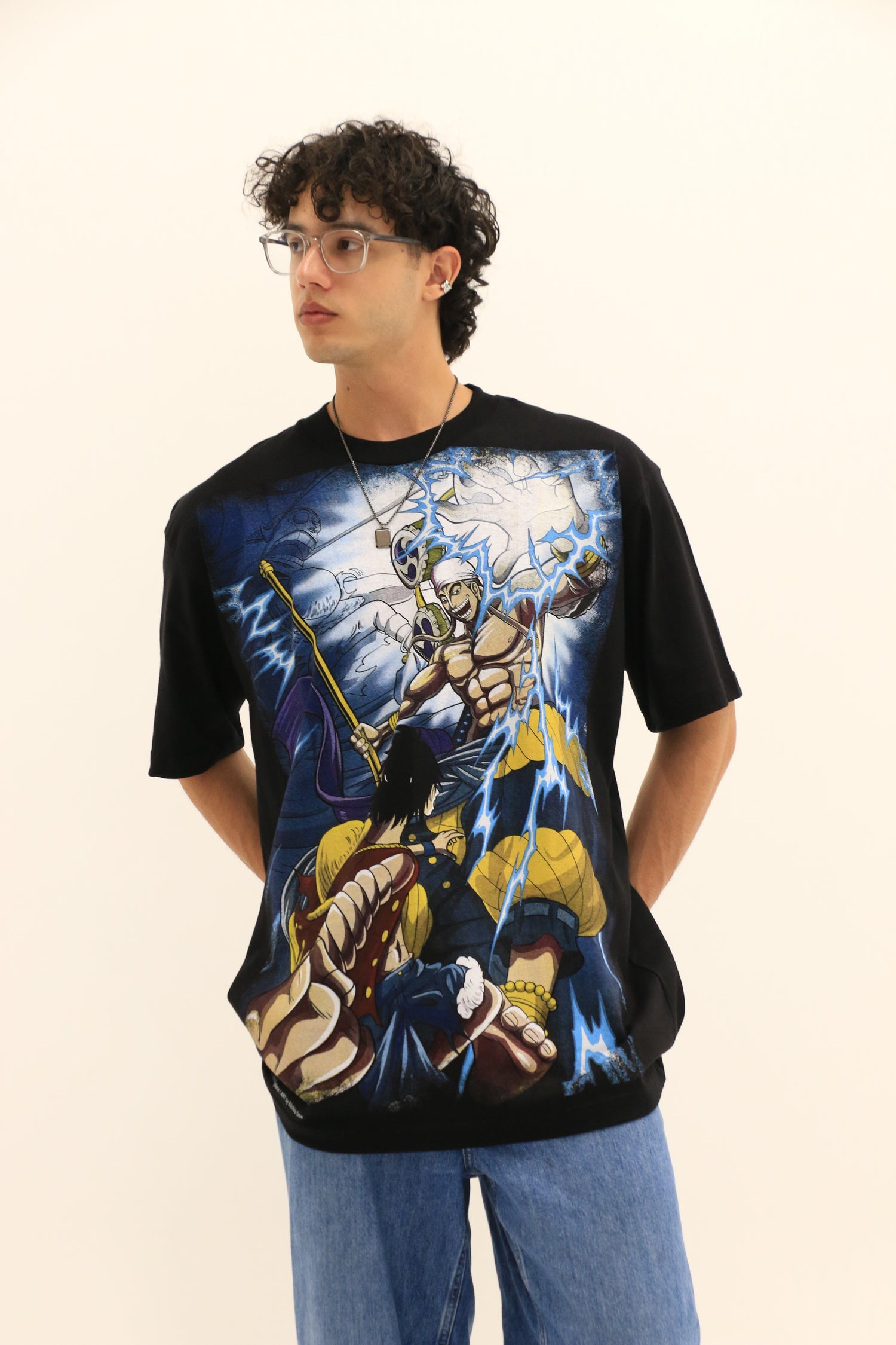 Enel x Luffy - (Front & Back) Graphic Tee