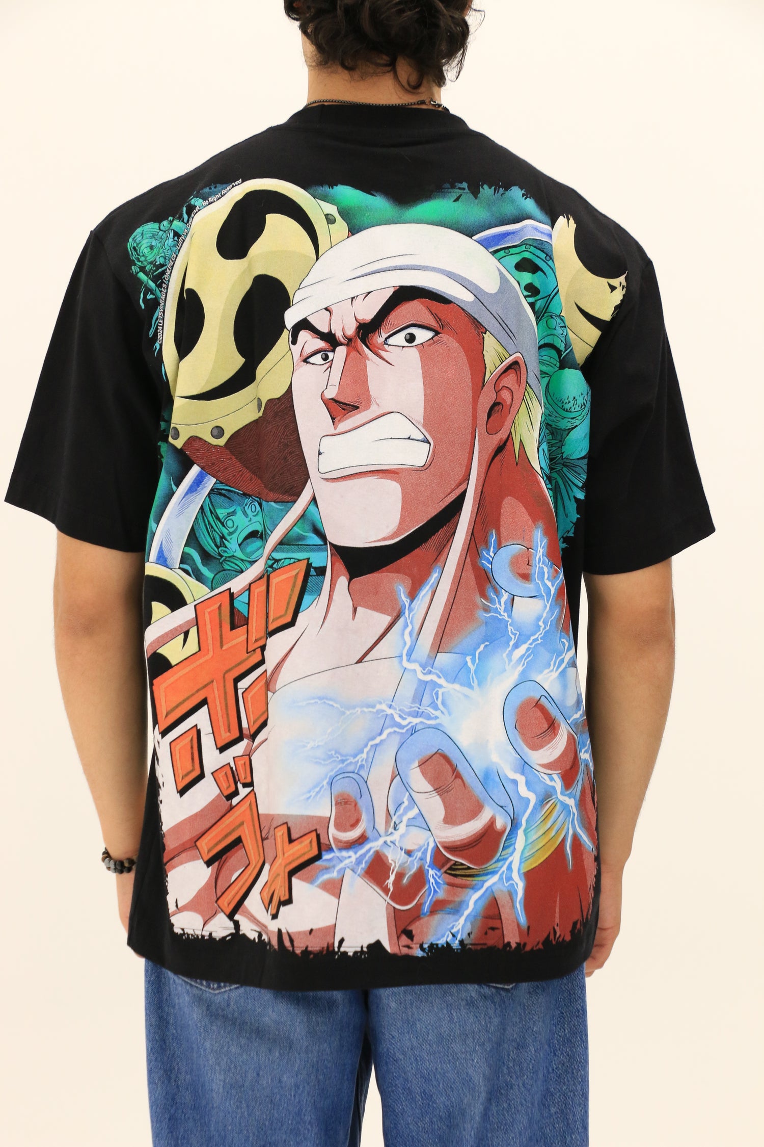 Luffy x Enel - (Front & Back) Graphic Tee