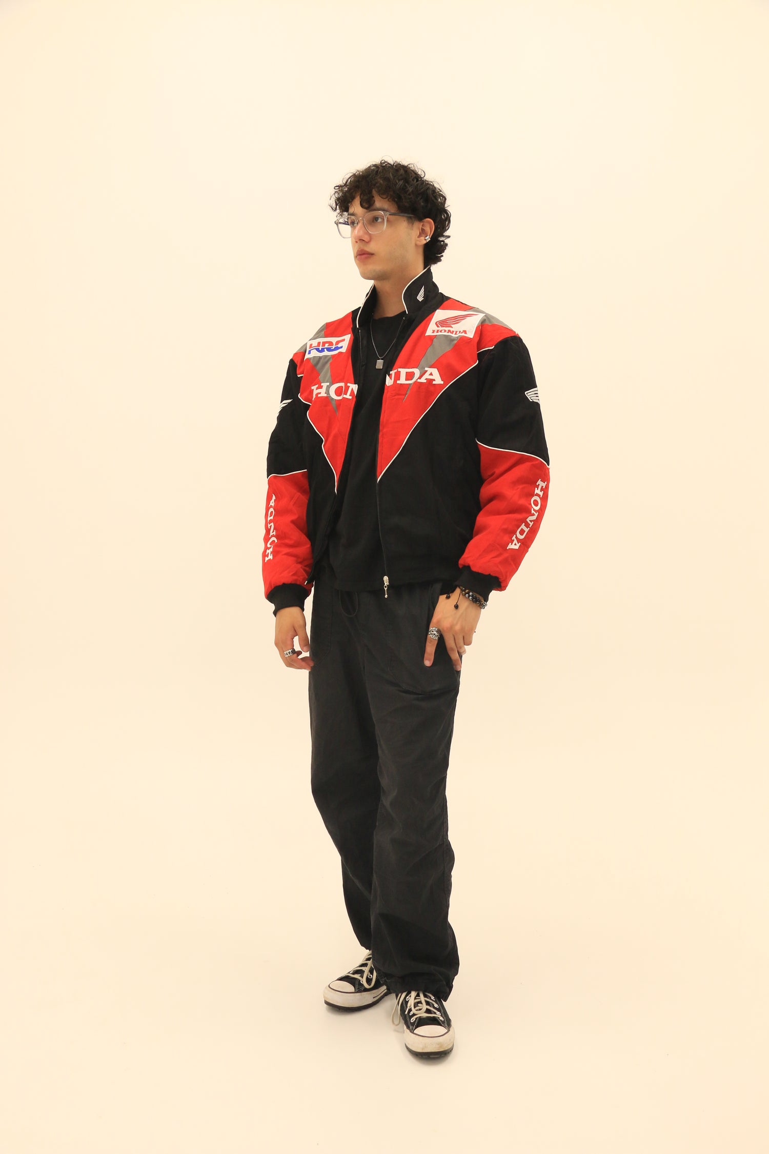 Honda - Vintage Style Racing Bomber Jacket