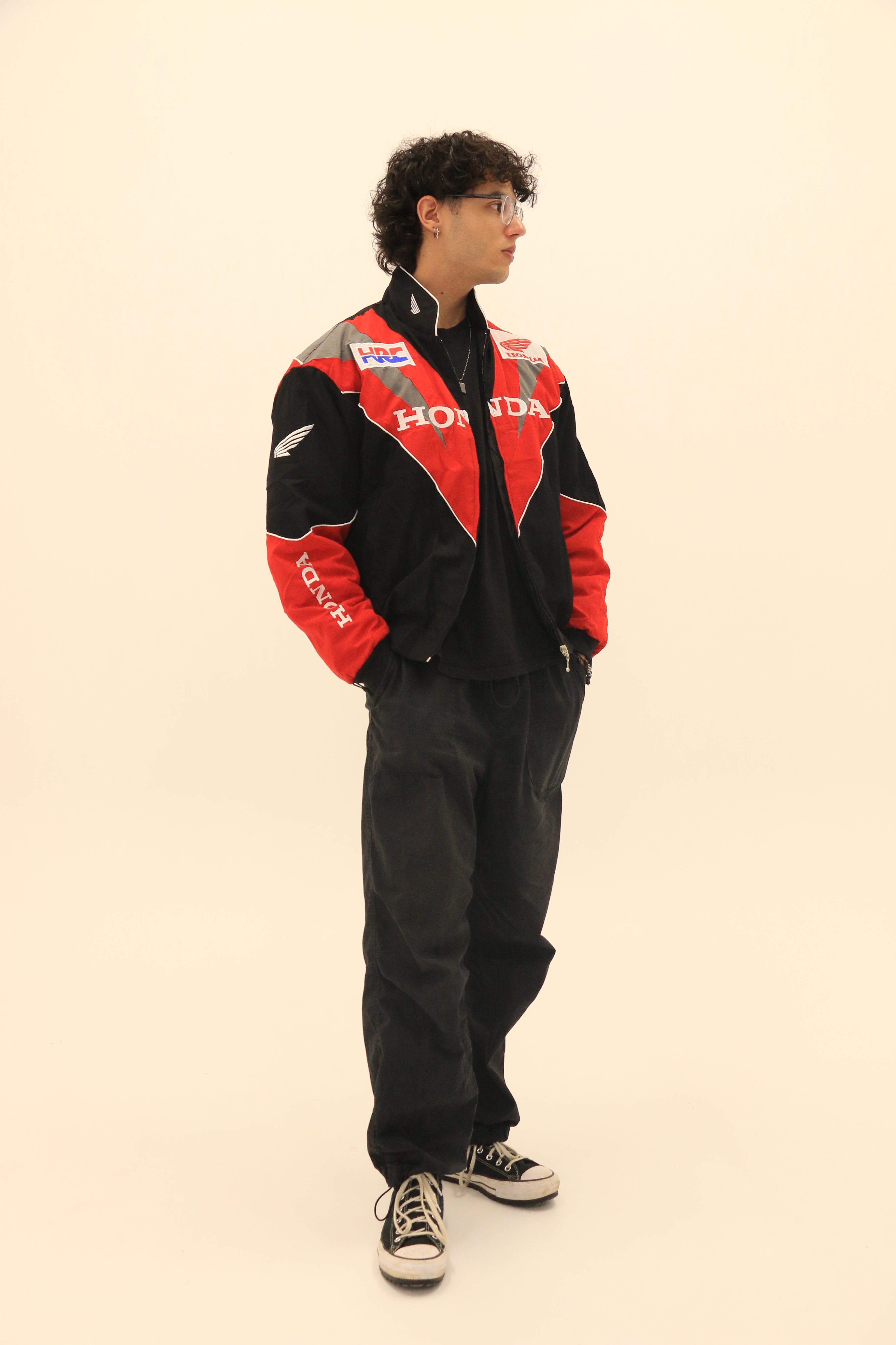 Honda - Vintage Style Racing Bomber Jacket – State Of Tees