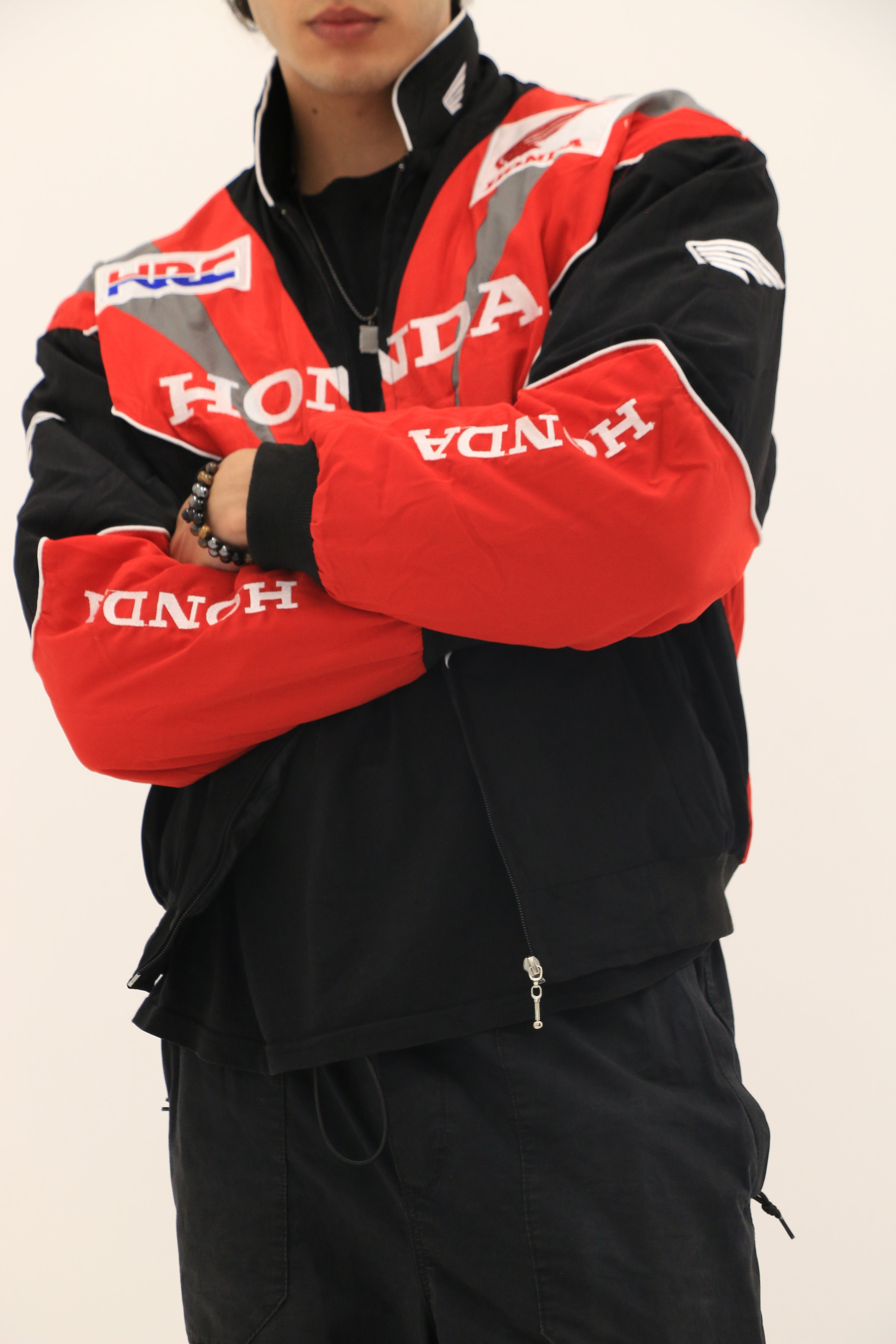 Honda - Vintage Style Racing Bomber Jacket – State Of Tees