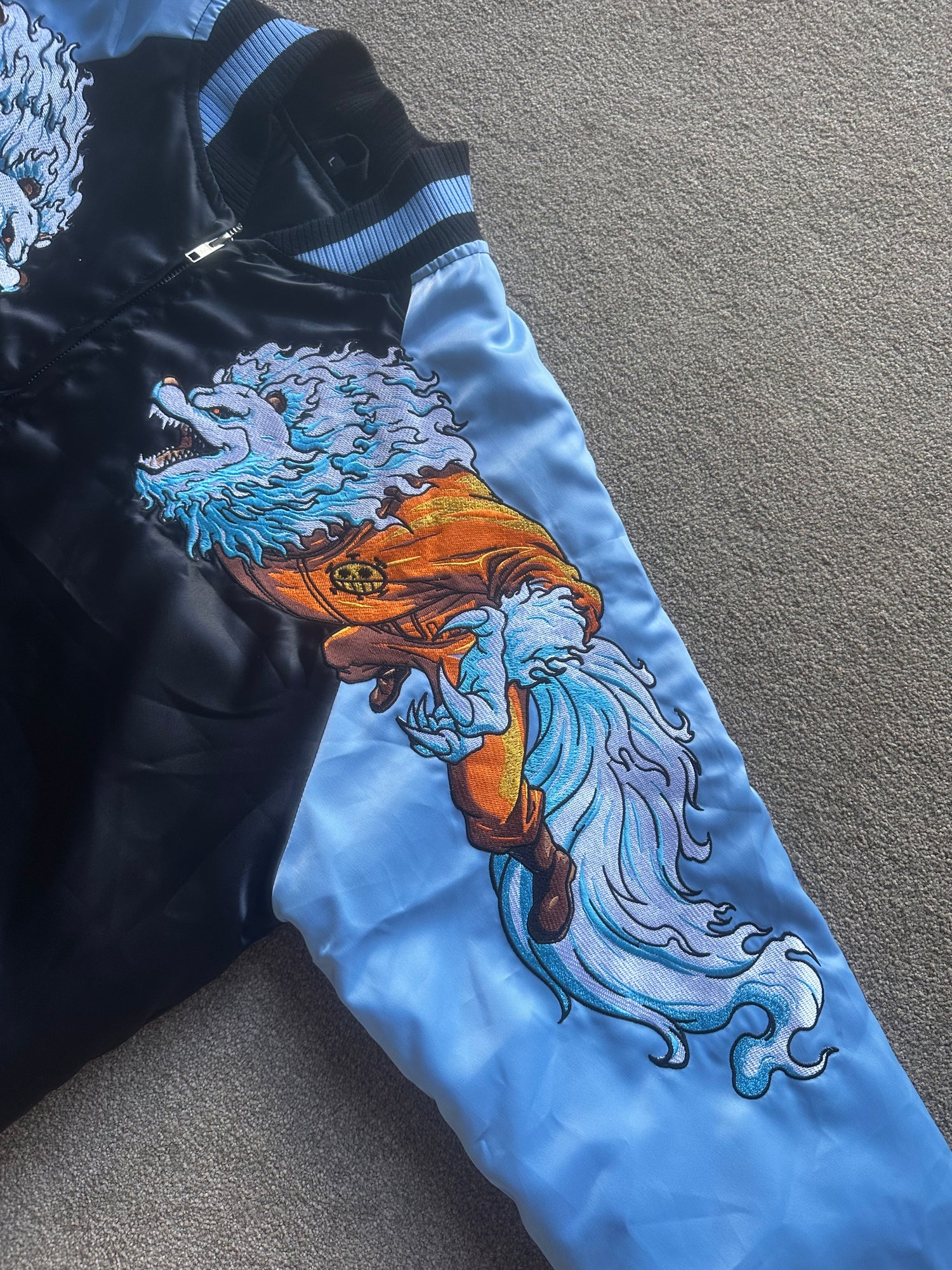 Trafalgar D Law - Japanese Sukajan Jacket