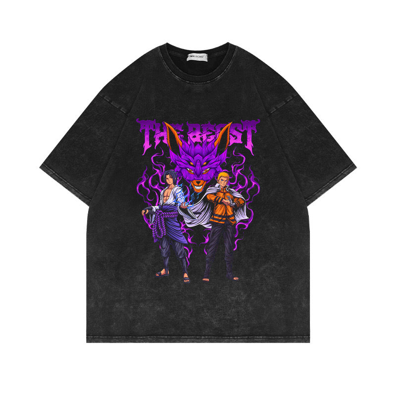 Naruto x Sasuke Vintage Tee