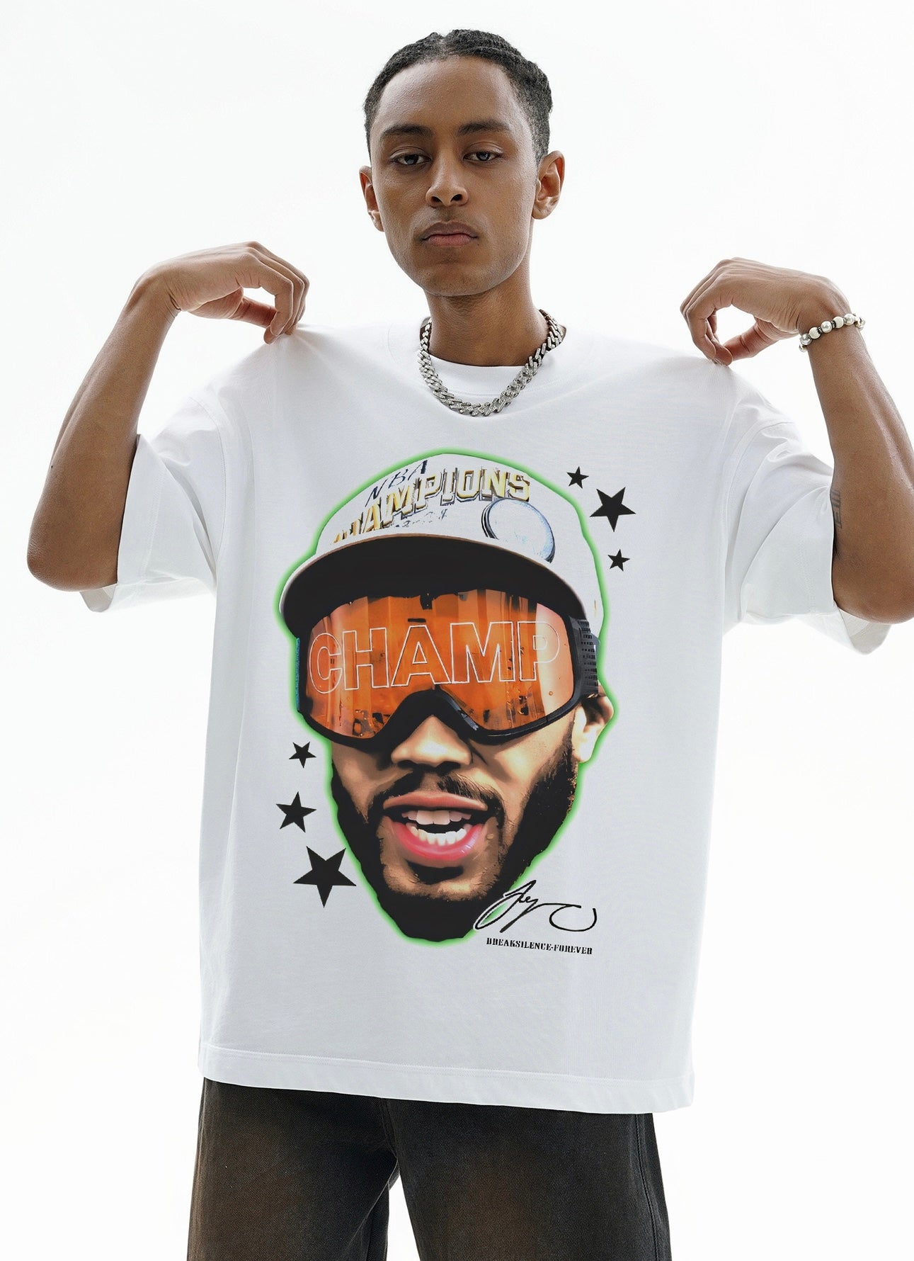 Tatum - Graphic Tee - (Multi Coloured)