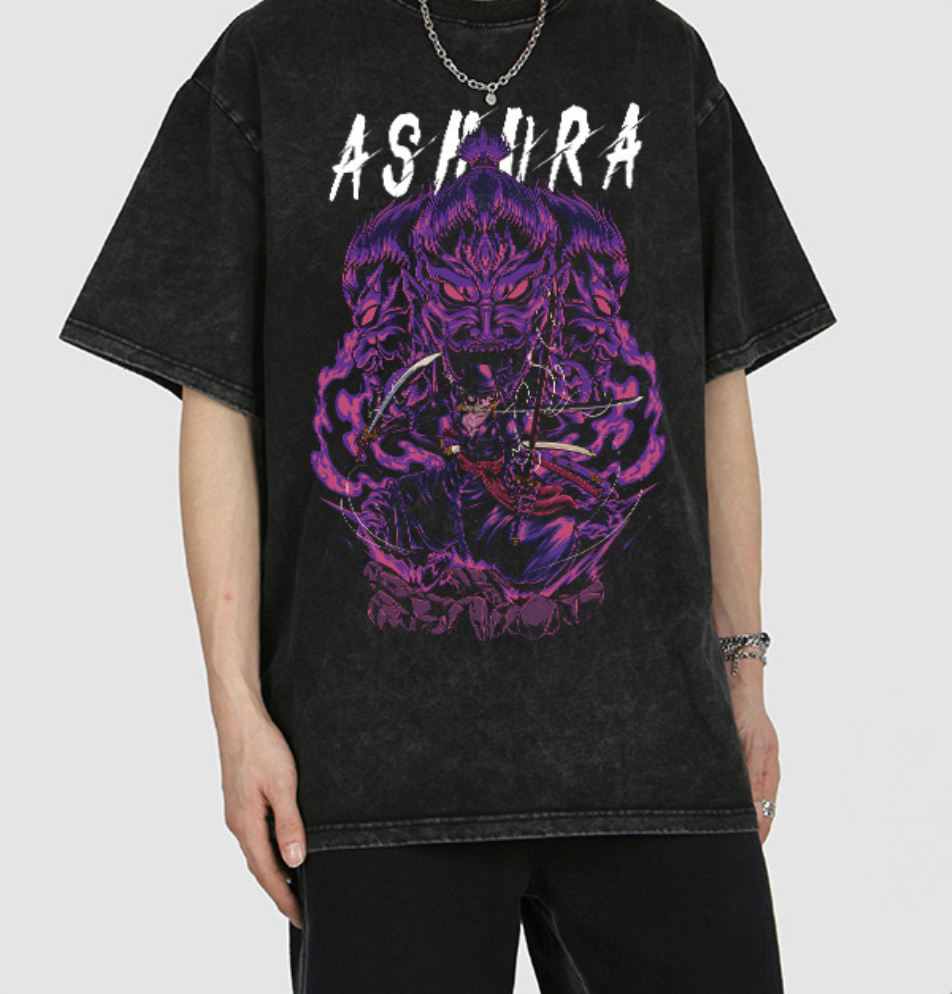 "Zoro ASHURA" Vintage T-Shirt