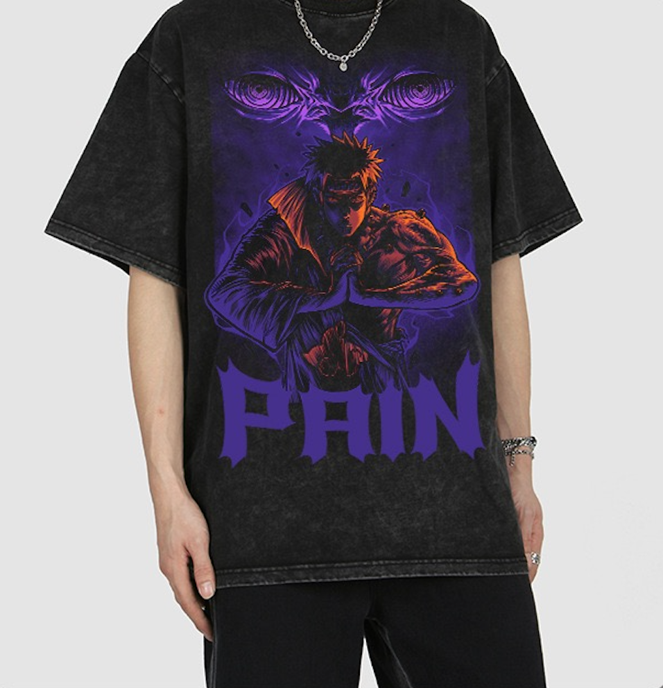 Pain (purple) Vintage Tee