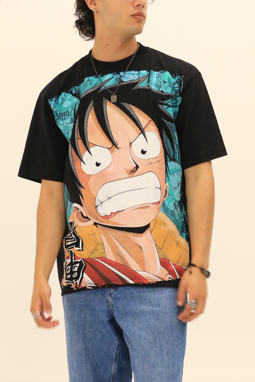 Luffy x Enel - (Front & Back) Graphic Tee