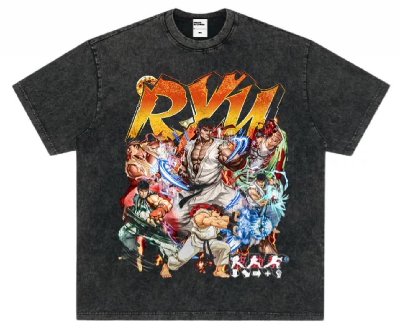 Ryu (Street Fighter) - Graphic Tee - (Multi Coloured)