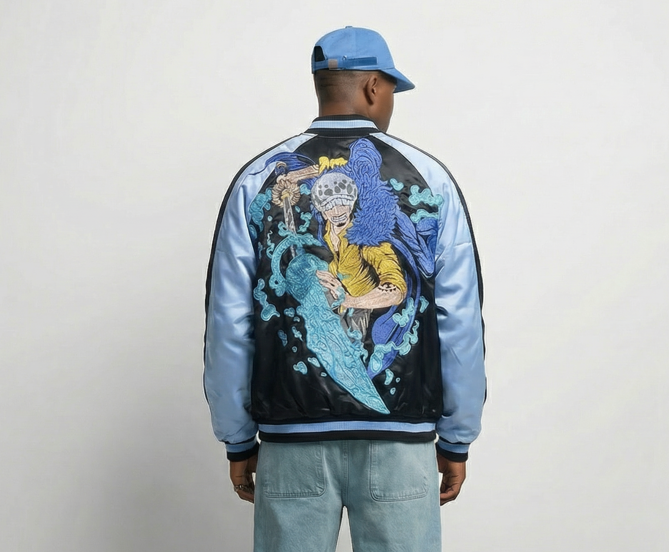 Trafalgar D Law - Japanese Sukajan Jacket