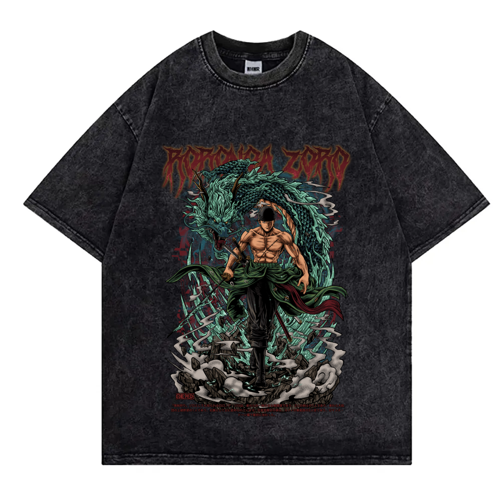 "Roronoa Zoro" Vintage T-Shirt *EXCLUSIVE*