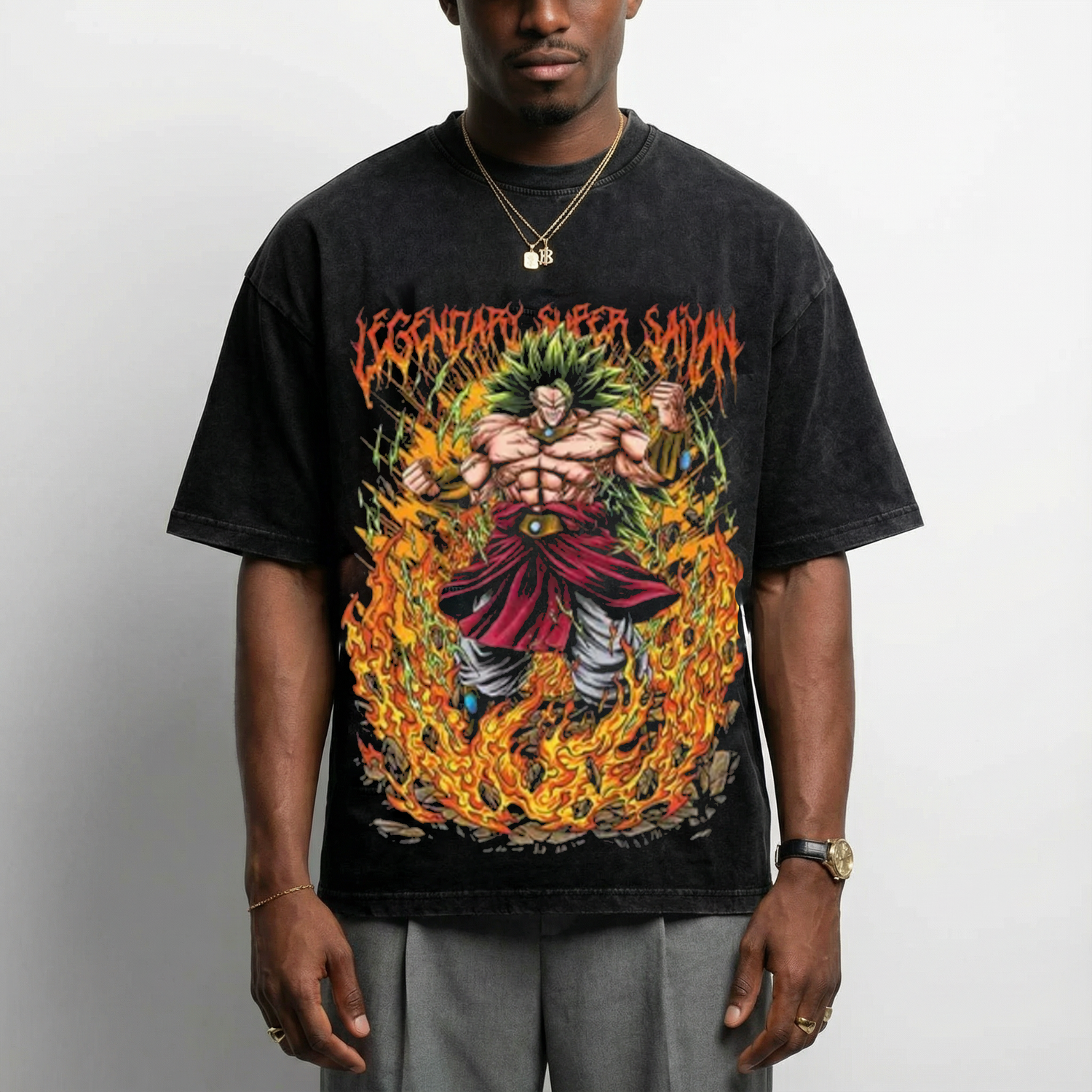 Legendary Brolly Super Saiyan - Vintage Style T-Shirt