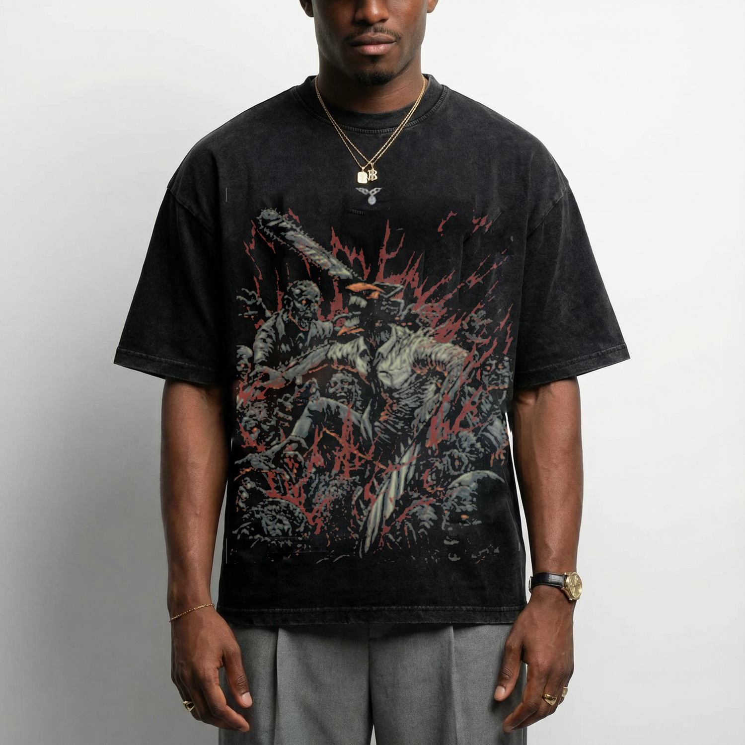 Chainsaw Man V2 Vintage Style T-Shirt