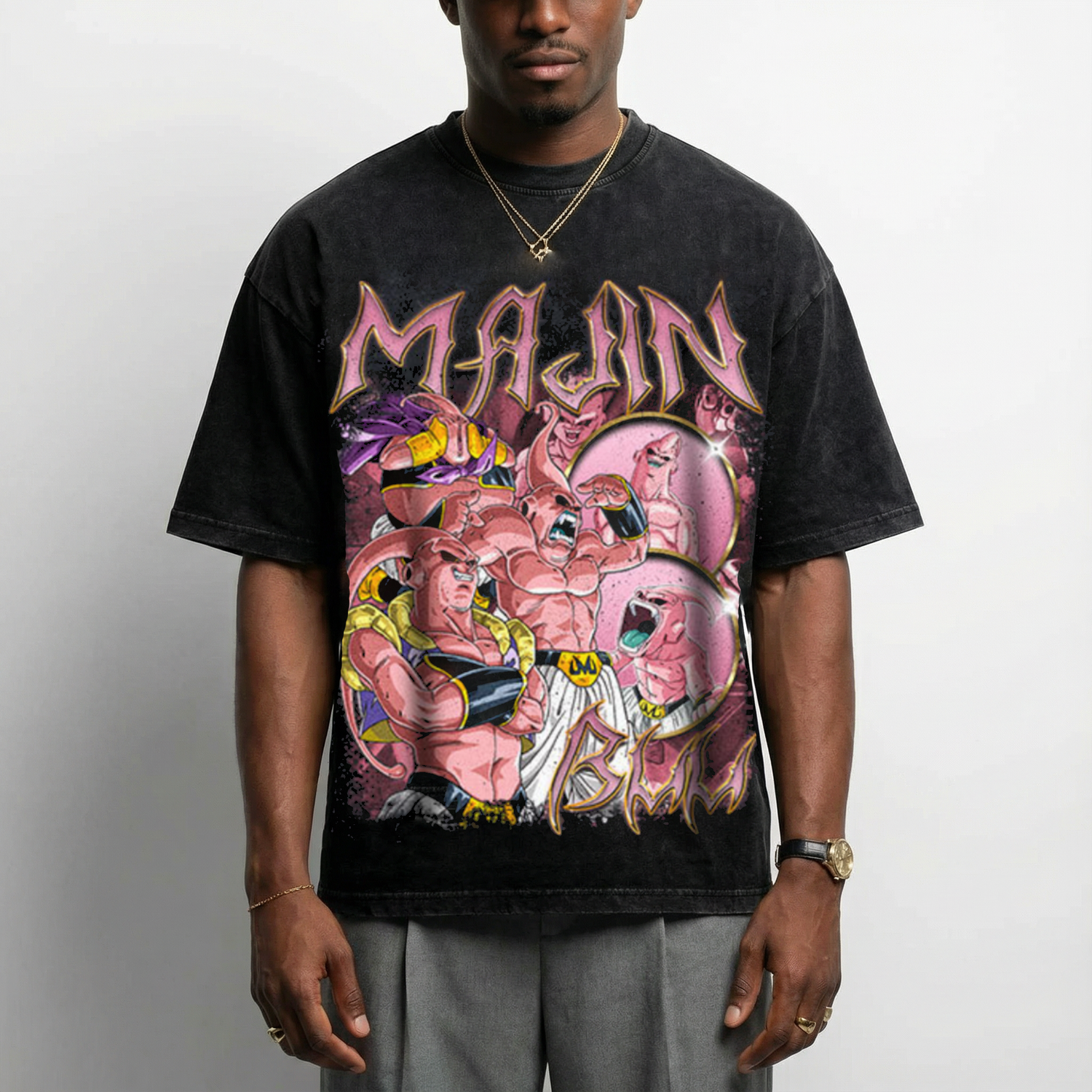 Majin Buu - Vintage Style T-Shirt