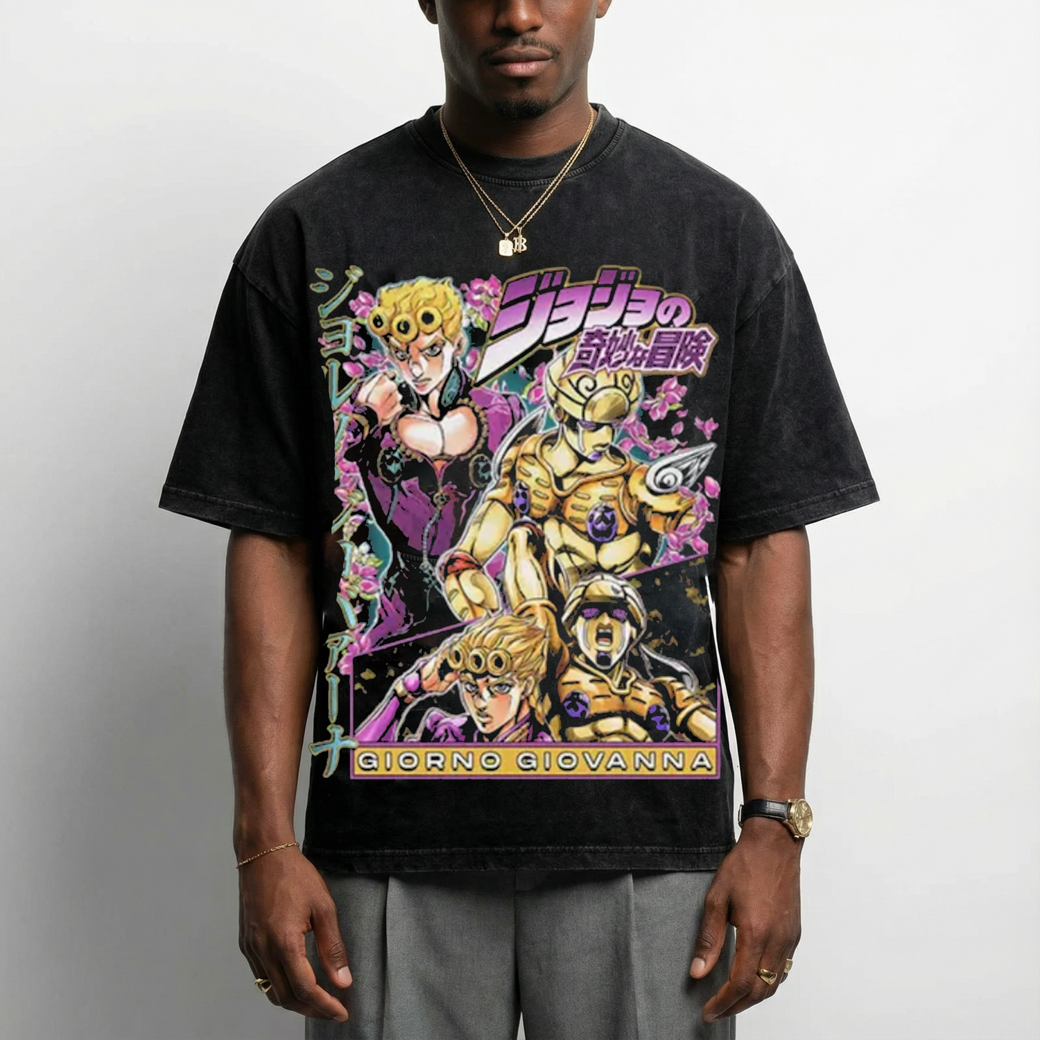 Giorno Gionvanna - Vintage Style T-Shirt