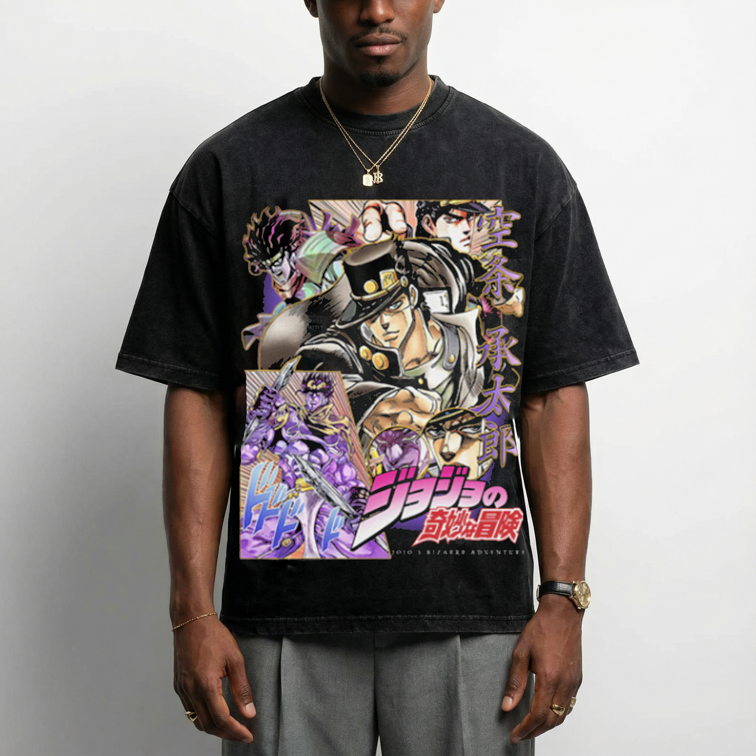 Jotaru Kujo - Vintage Graphic Tee