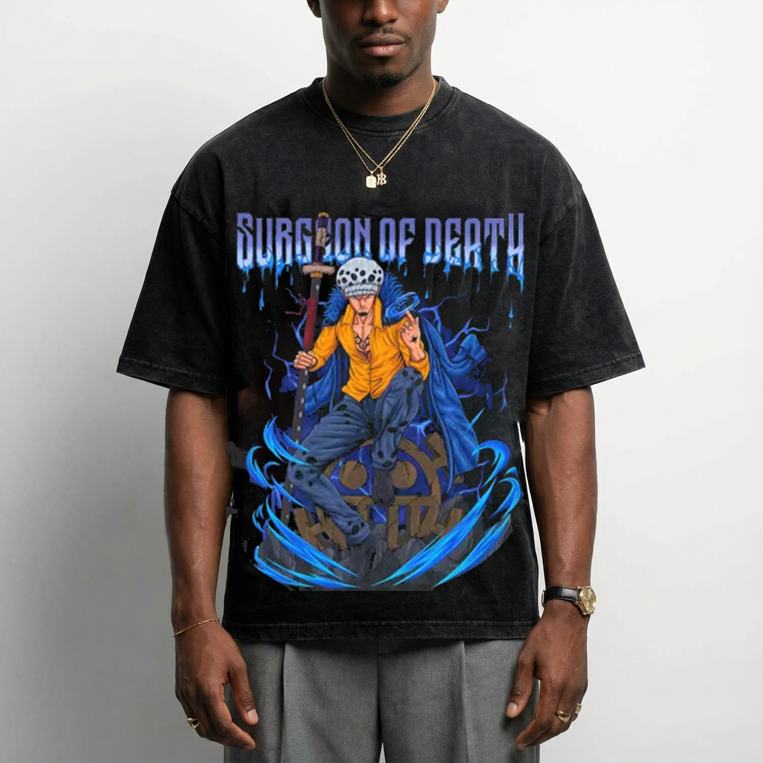 Trafalgar D. Law - Vintage Style  T-Shirt