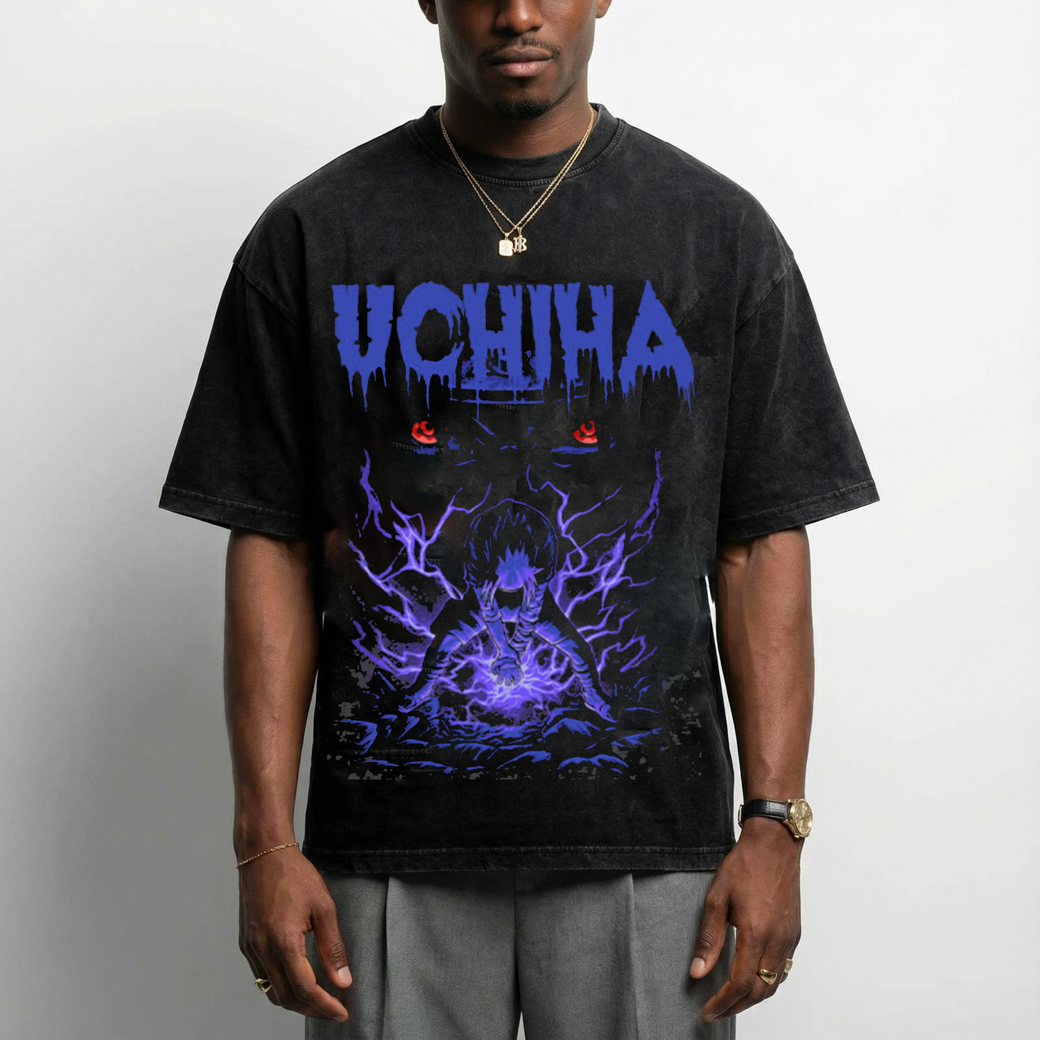 Sasuke - Vintage Style T-Shirt