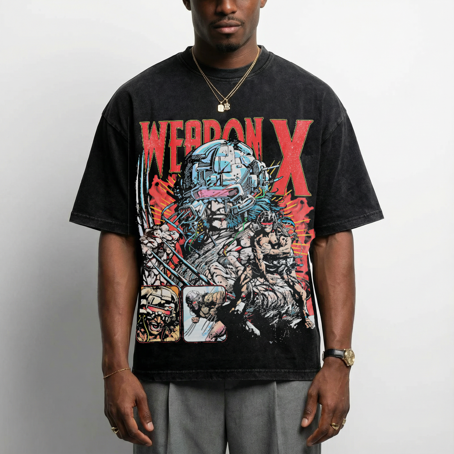 Weapon X - Vintage Style T-Shirt