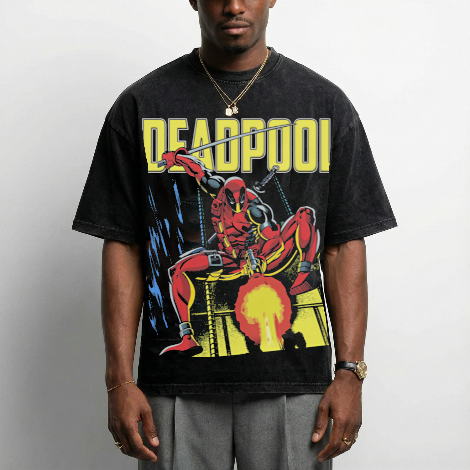 Deadpool - Vintage Style T-Shirt