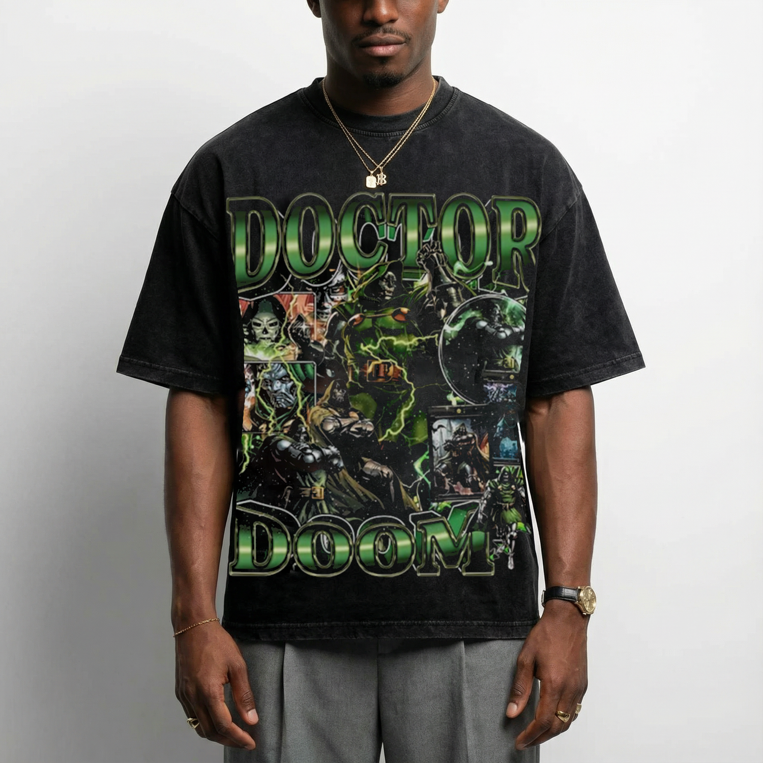 Doctor Doom - Vintage Style T-Shirt