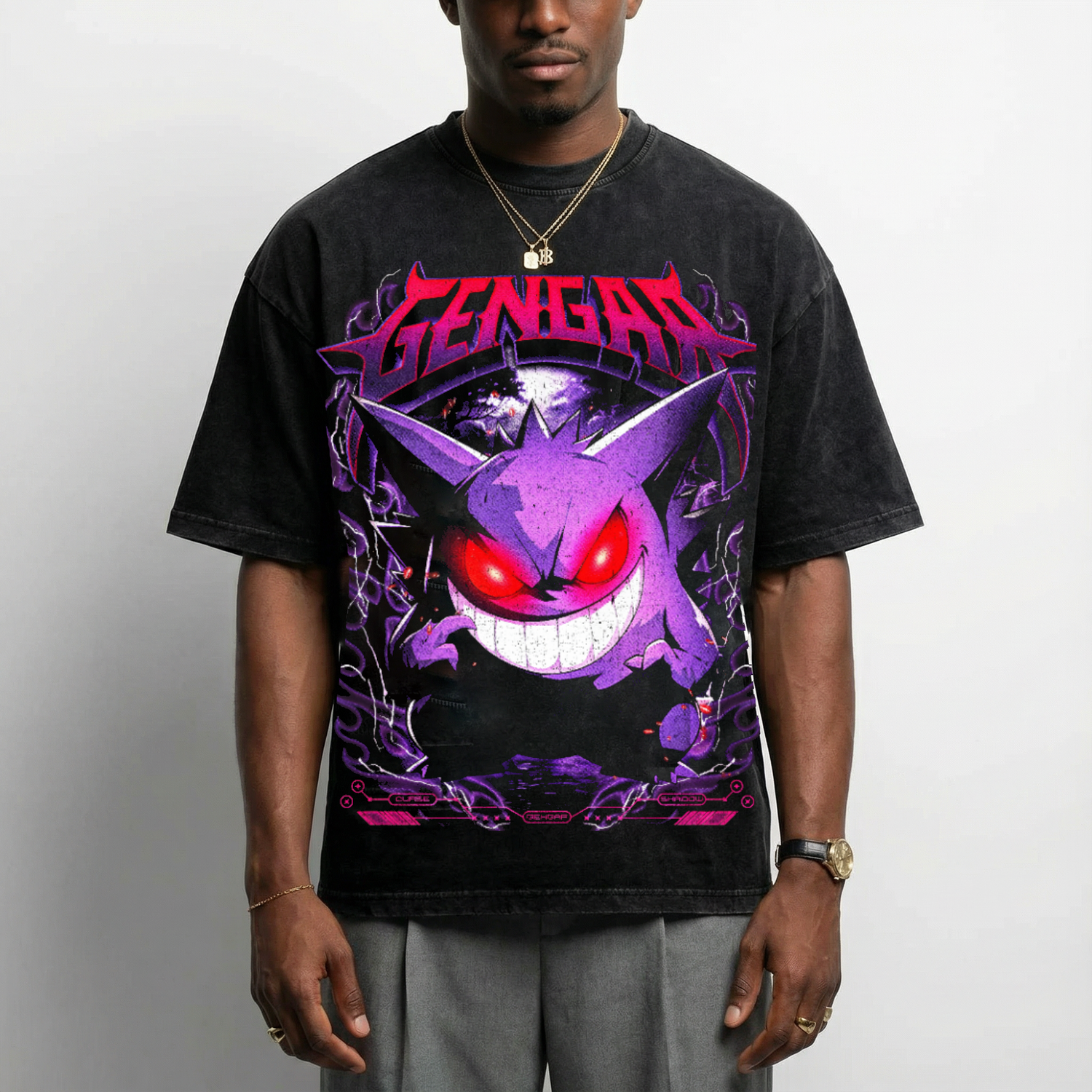Gengar V1 - Vintage Style T-Shirt