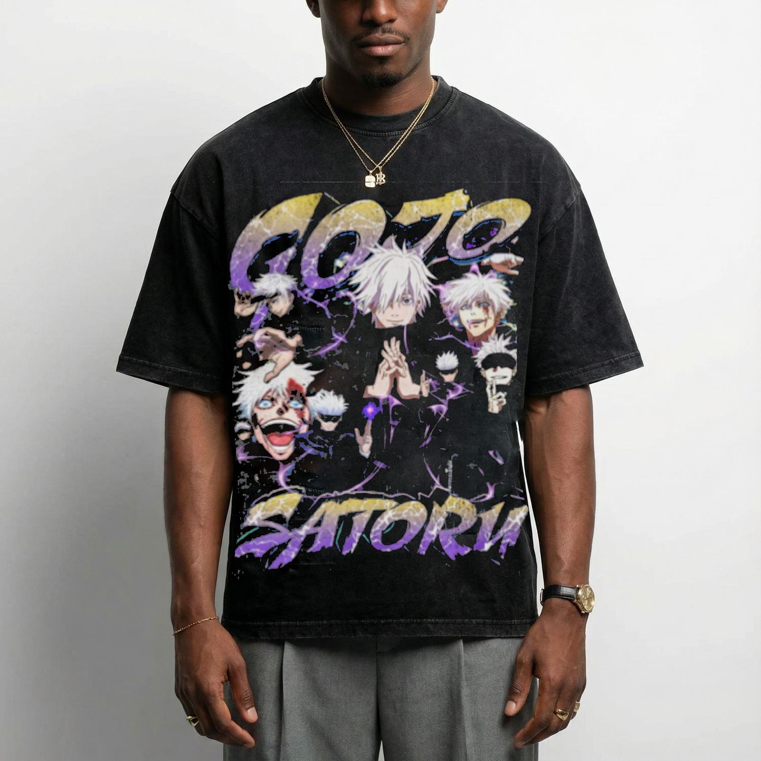 Gojo Satoru - Vintage Style T-Shirt