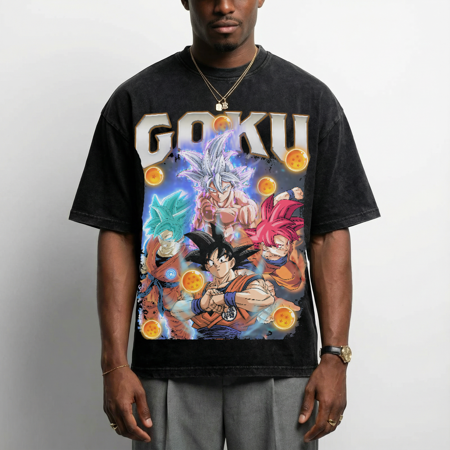 Goku - Vintage Style T-Shirt