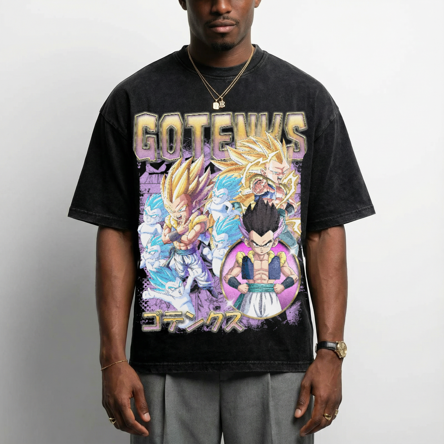 Gotenks - Vintage Style T-Shirt