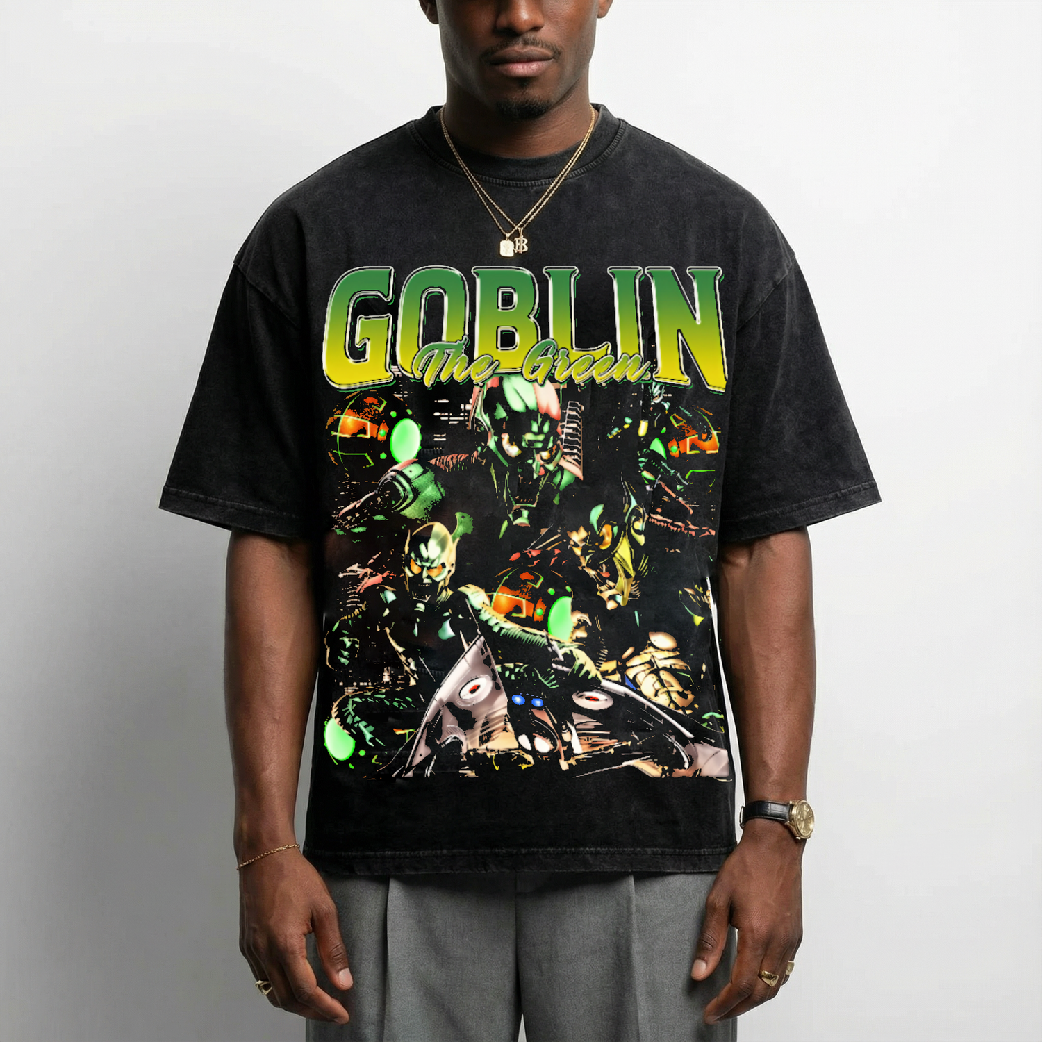 Green Goblin - Vintage Style T-Shirt