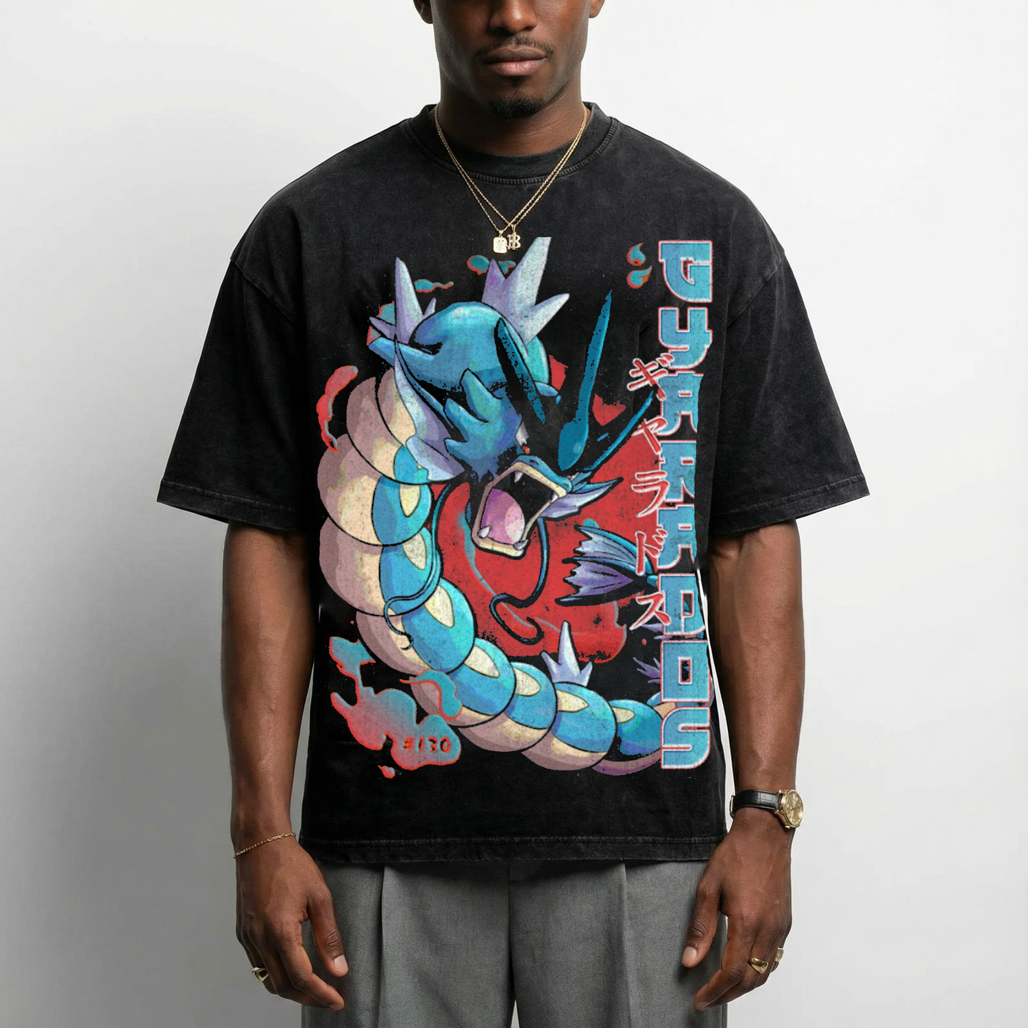 Gyarados - Vintage Style T-Shirt