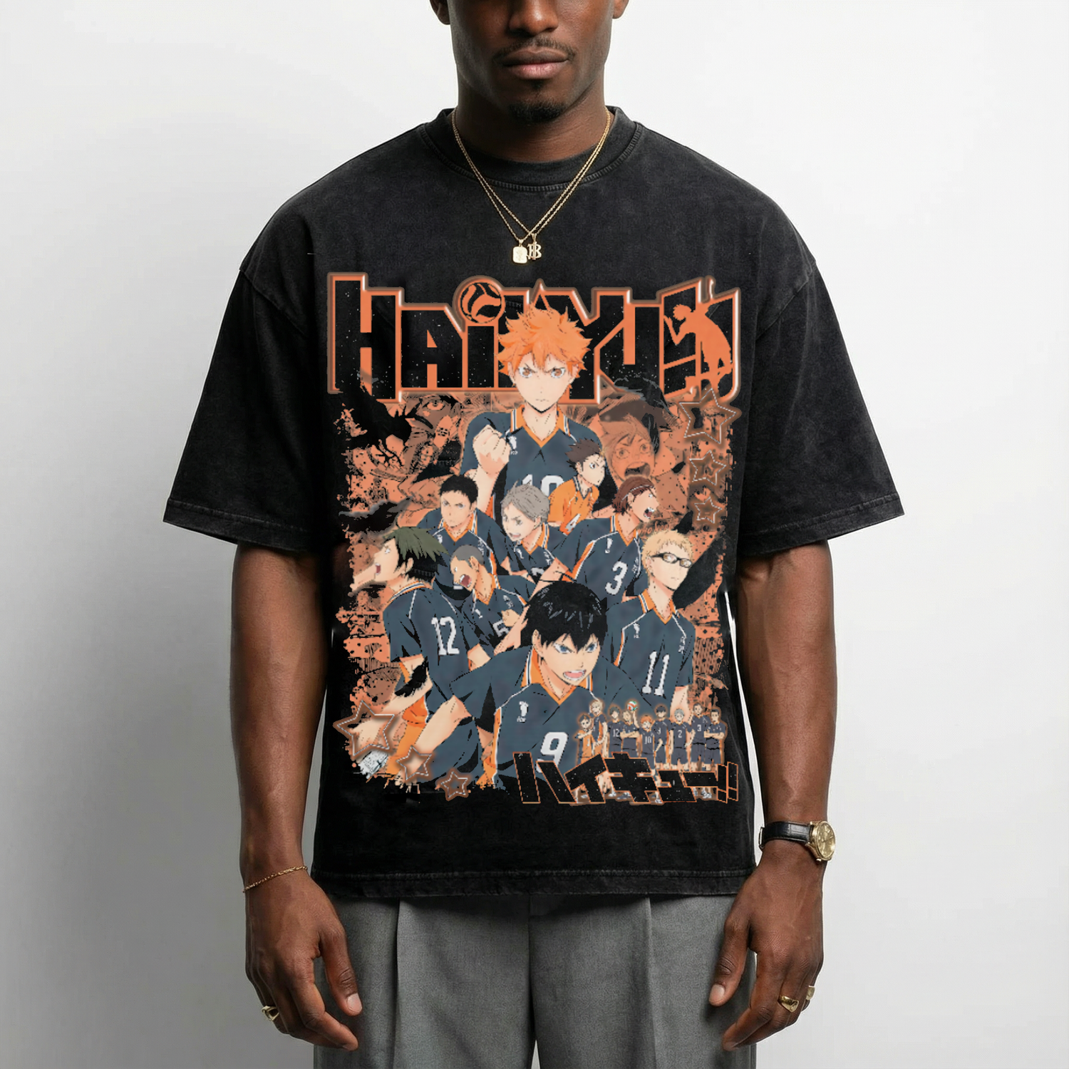 Haikyu!! - Vintage Style T-Shirt