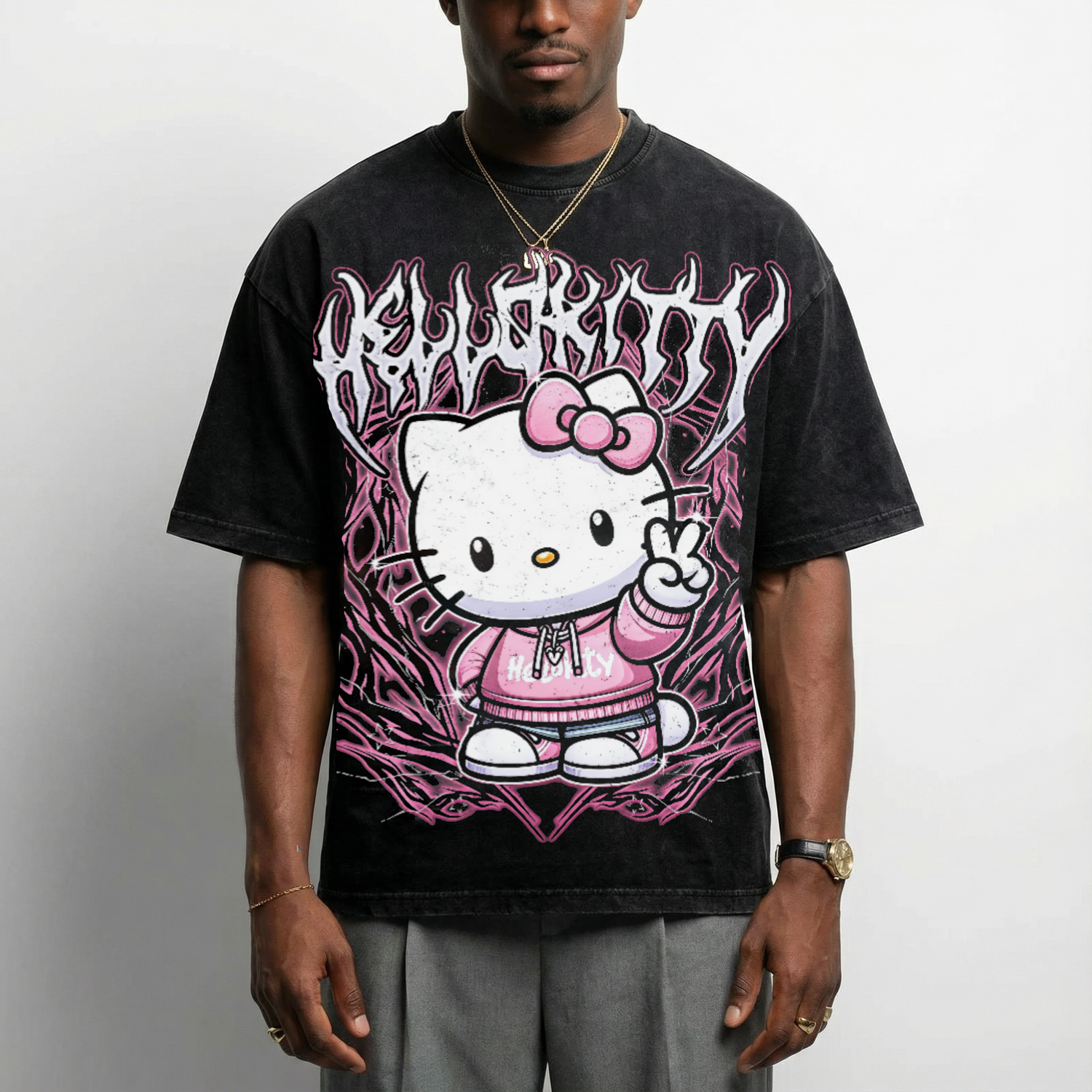 Hello Kitty - Vintage Style T-Shirt