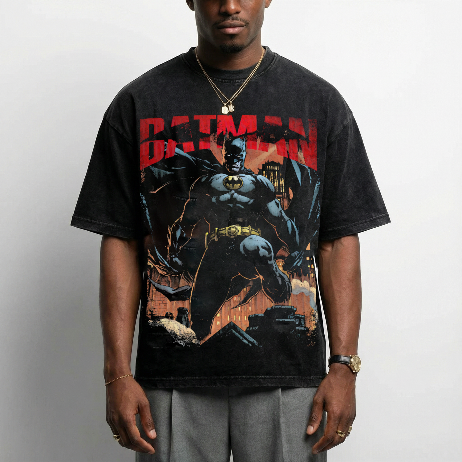 Batman - Vintage Style T-Shirt